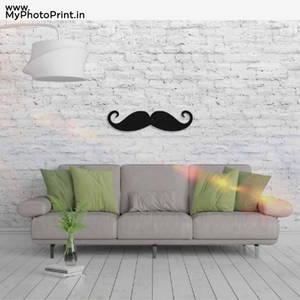 Moustache Wooden Wall Decoration