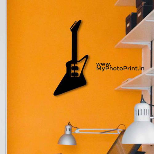 Guitar Wooden Wall Decoration