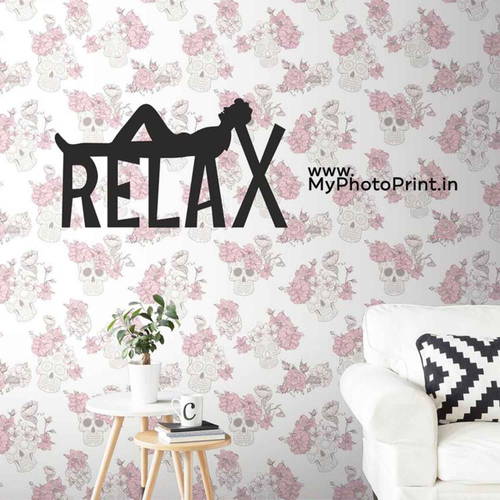 Relax Wooden Wall Decoration